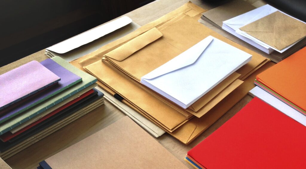 different types of direct mail paper