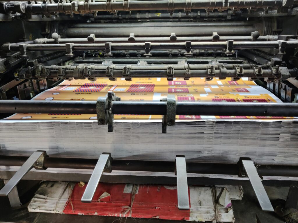 commercial web printer